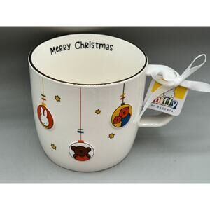 Miffy x Magenta Christmas Poppy Pig Boris Ornaments Dick Bruna Mug NEW